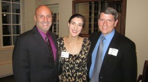 ICE-PAC Executive Director John Kurey (left) with Board members Mary-Louise and Brian Hengesbaugh.